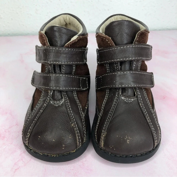 See Kai Run boots Rocky brown suede‎ size 6 infant - Picture 2 of 13